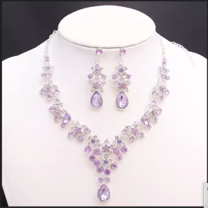 Diamond Cut Neaklace Set